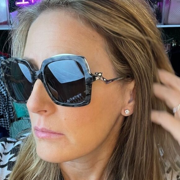 CARTIER HAVANA CT00117S PANTHIERE SUNGLASSES main image 4